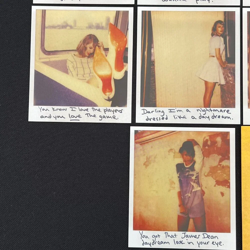 Taylor Swift 1989 Polaroids Set of 13 Prints
